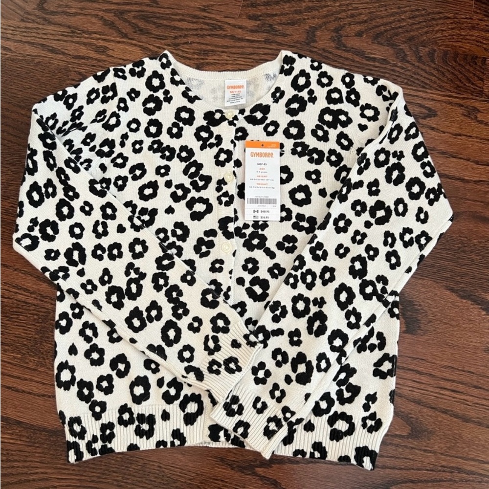 NWT New Gymboree Sweater Cardigan 7-8 M